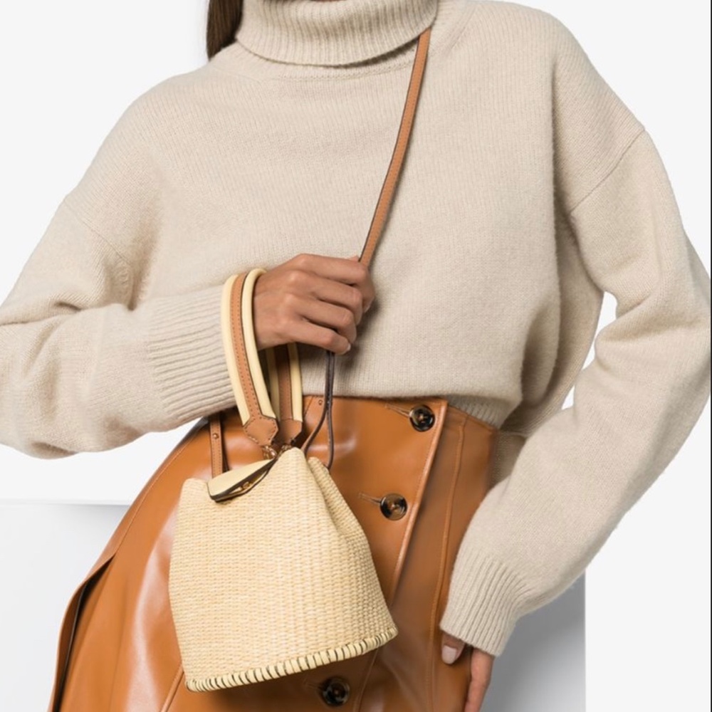 Danse Lente Yellow Josh Raffia Bag 2020